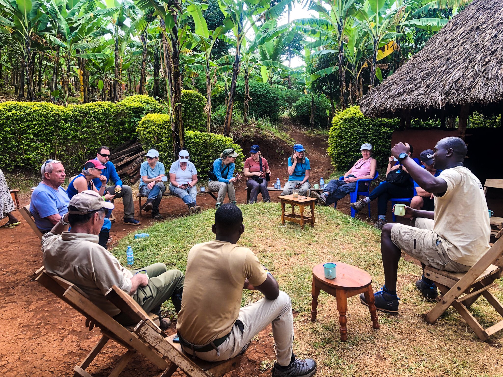 Village walking tour Uganda